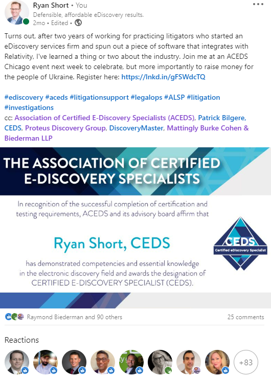 My Experience Obtaining the CEDS Certification My Experience Obtaining the CEDS Certification
